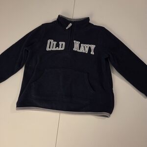 Old Navy Kids Navy Blue Pullover Hoodie